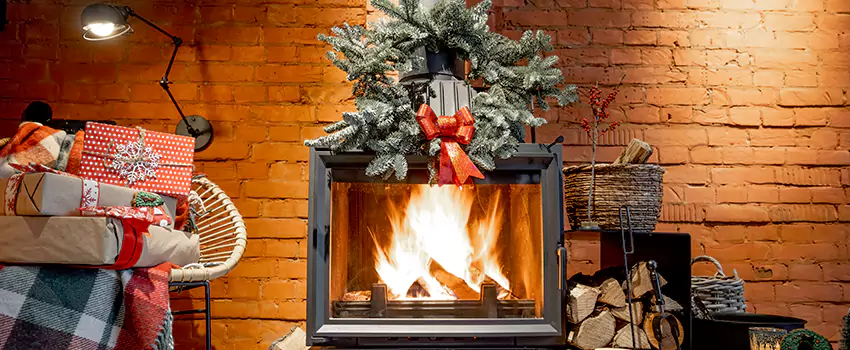 Travis Industries Linear Gas Fireplace Installation in Ukiah, California