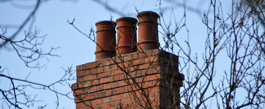Chimney Crown Installation For Brick Chimney in Ukiah, California