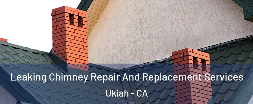  Leaking Chimney Repair And Replacement Services Ukiah - CA